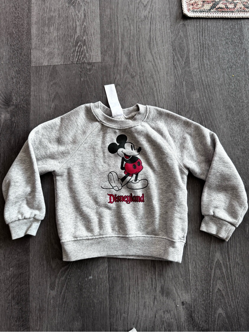 Disneyland Mickey Mouse Sweatshirt 4T